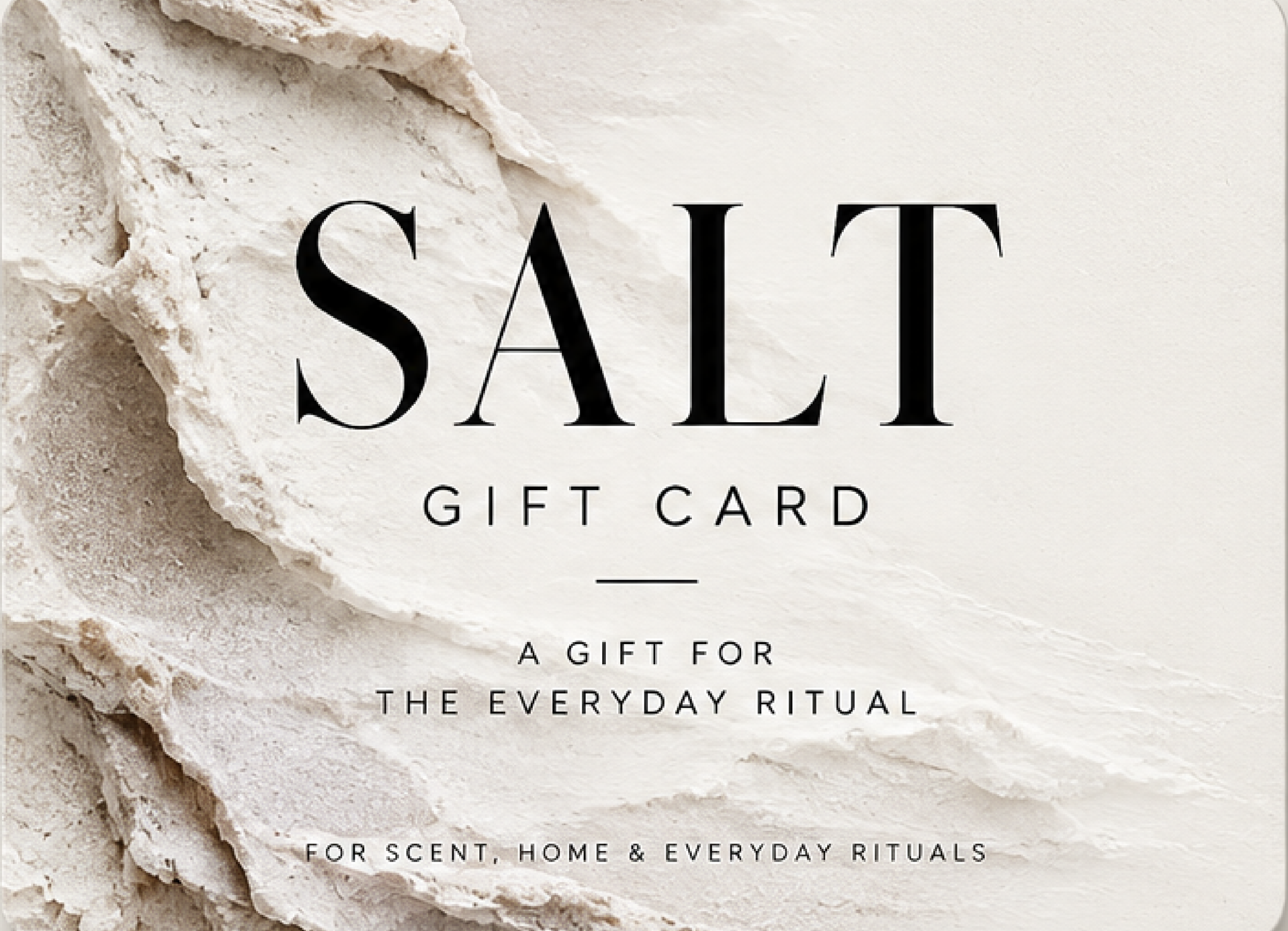 SALT Printed Gift Card